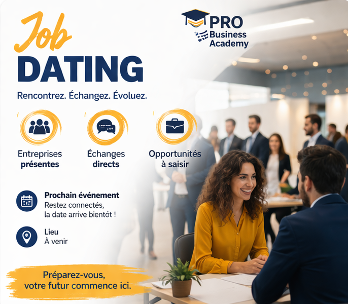 Job Dating PBA Formation